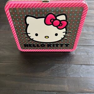 Loungefly Hello Kitty Pink and Gray Vintage Lunch Box Never Used
